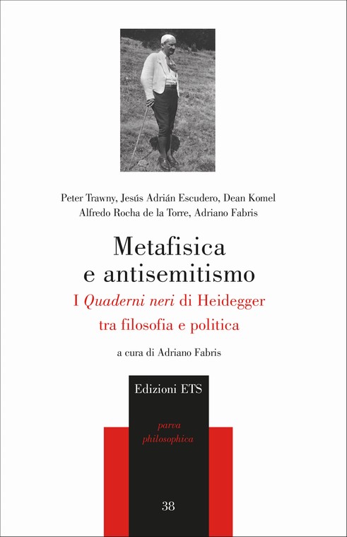 Copertina &middot; Metafisica e antisemitismo