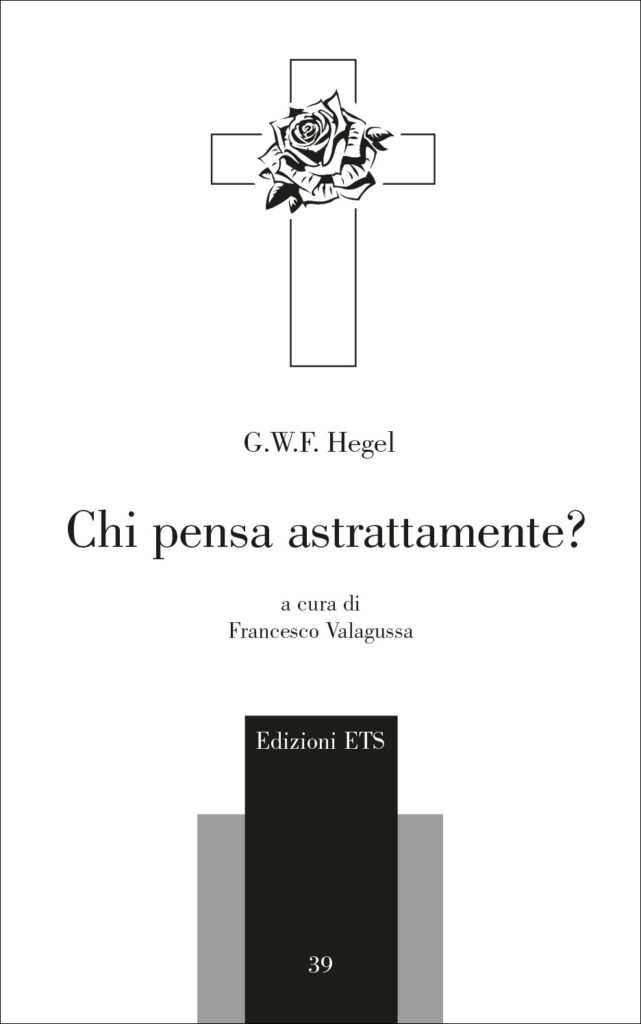 Copertina &middot; Chi pensa astrattamente?