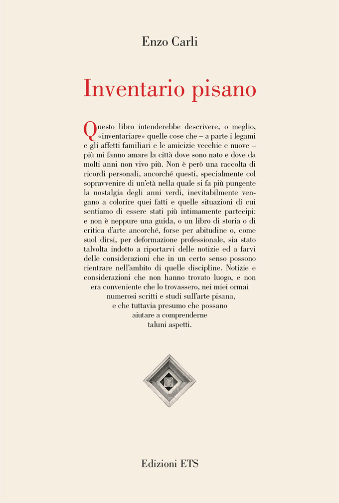 Copertina &middot; Inventario pisano