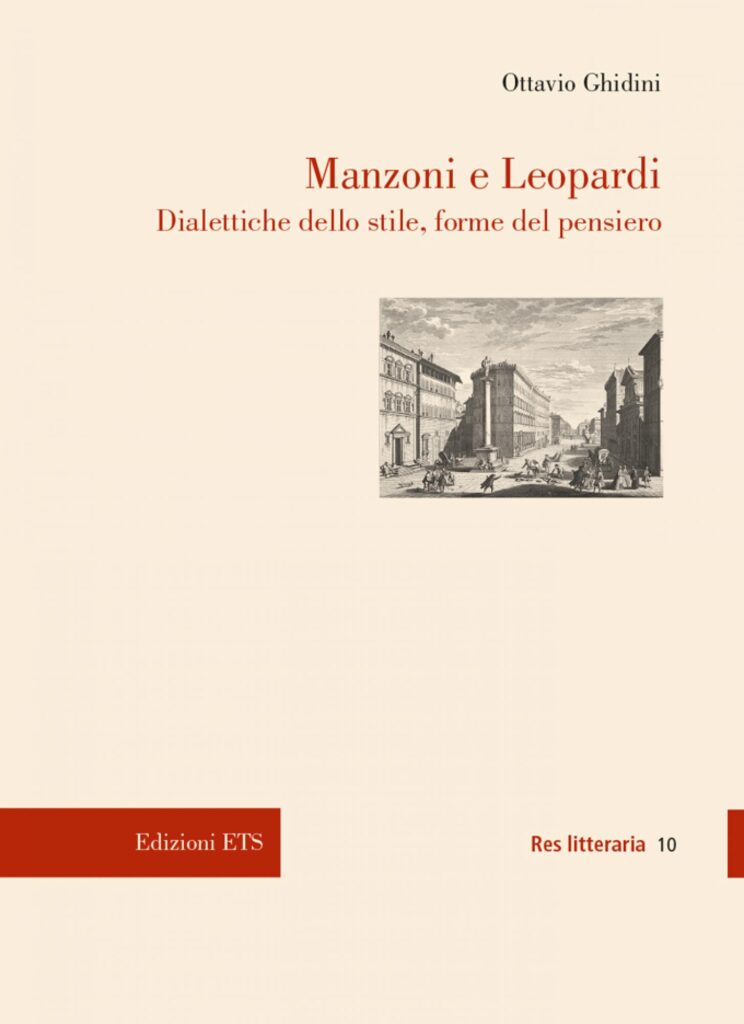 Copertina &middot; Manzoni e Leopardi