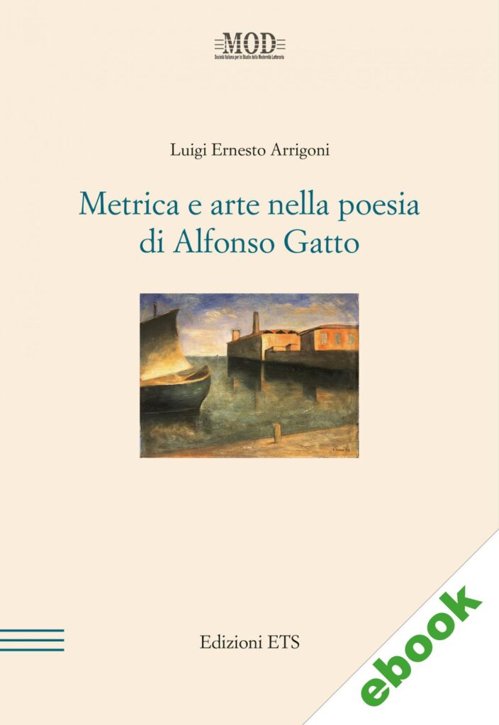 Copertina &middot; Metrica e arte nella poesia di Alfonso Gatto
