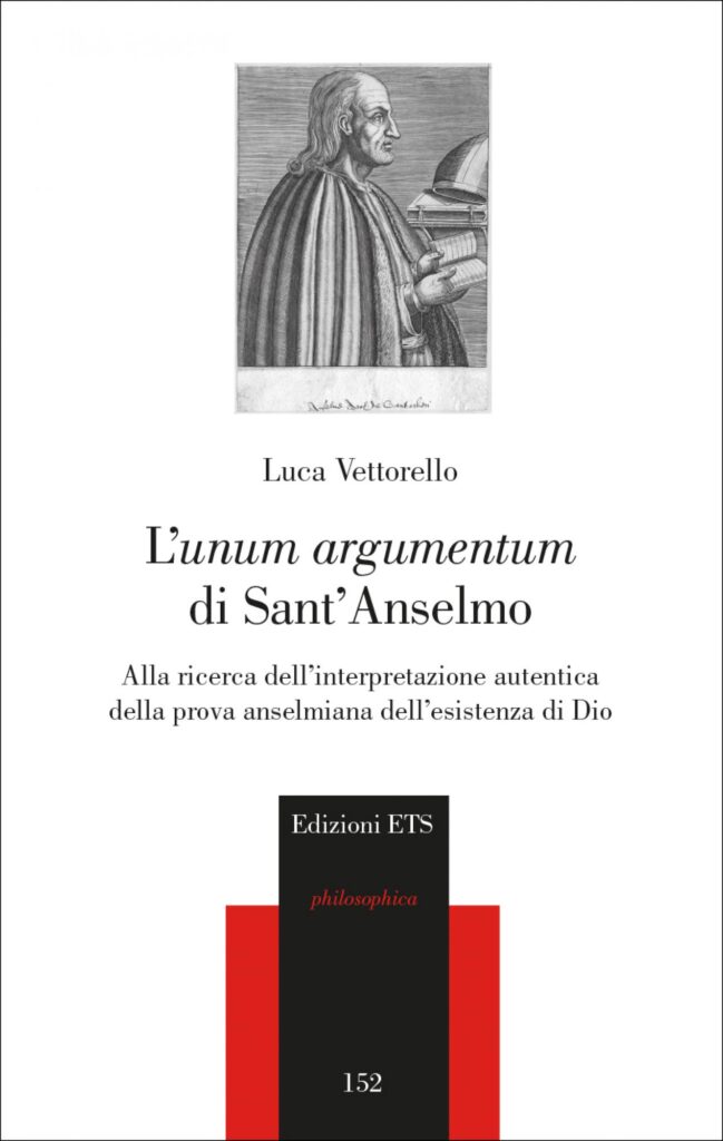 Copertina &middot; L’unum argumentum di Sant’Anselmo