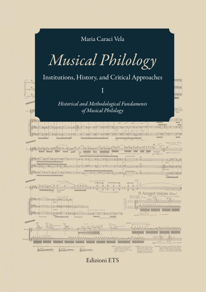 Copertina &middot; Musical Philology