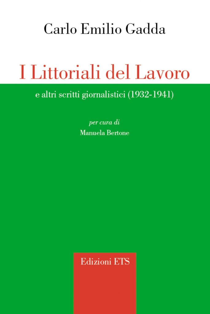Copertina &middot; I Littoriali del Lavoro e altri scritti giornalistici 1932-1941