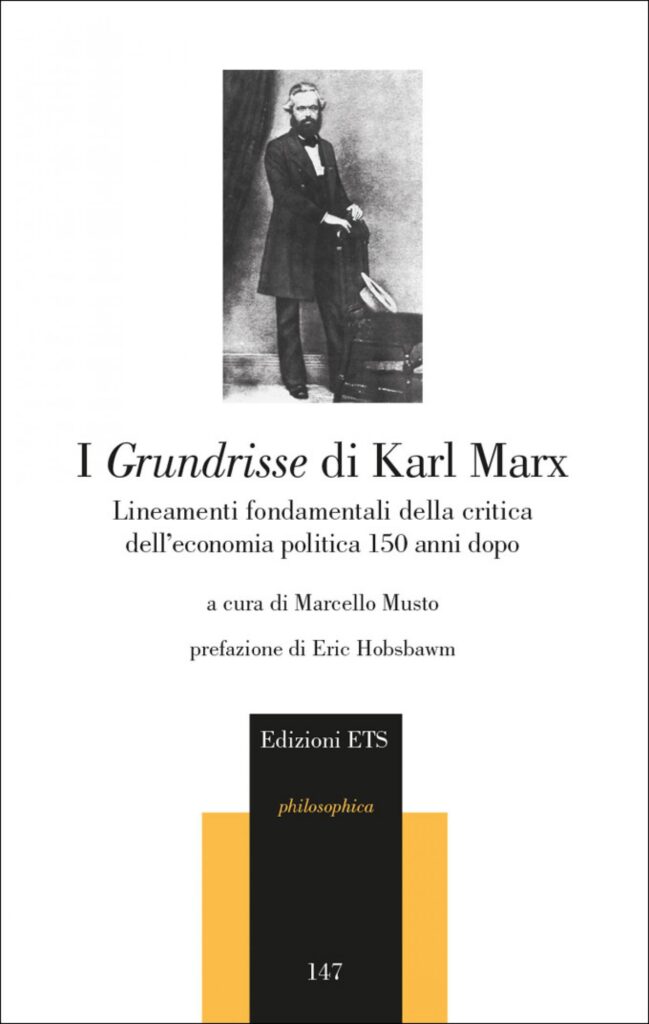 Copertina &middot; I <em>Grundrisse</em> di Karl Marx