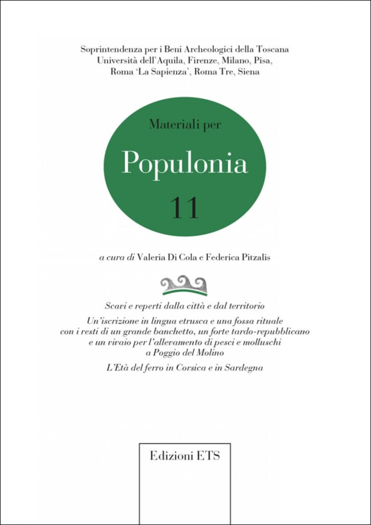 Copertina &middot; Materiali per Populonia 11