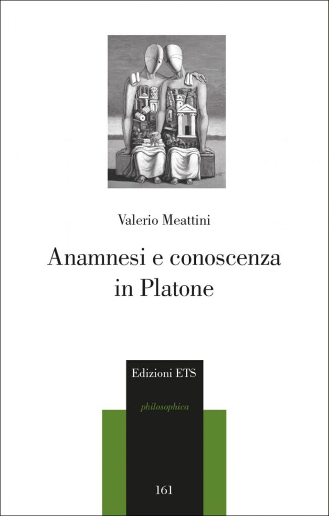 Copertina &middot; Anamnesi e conoscenza in Platone