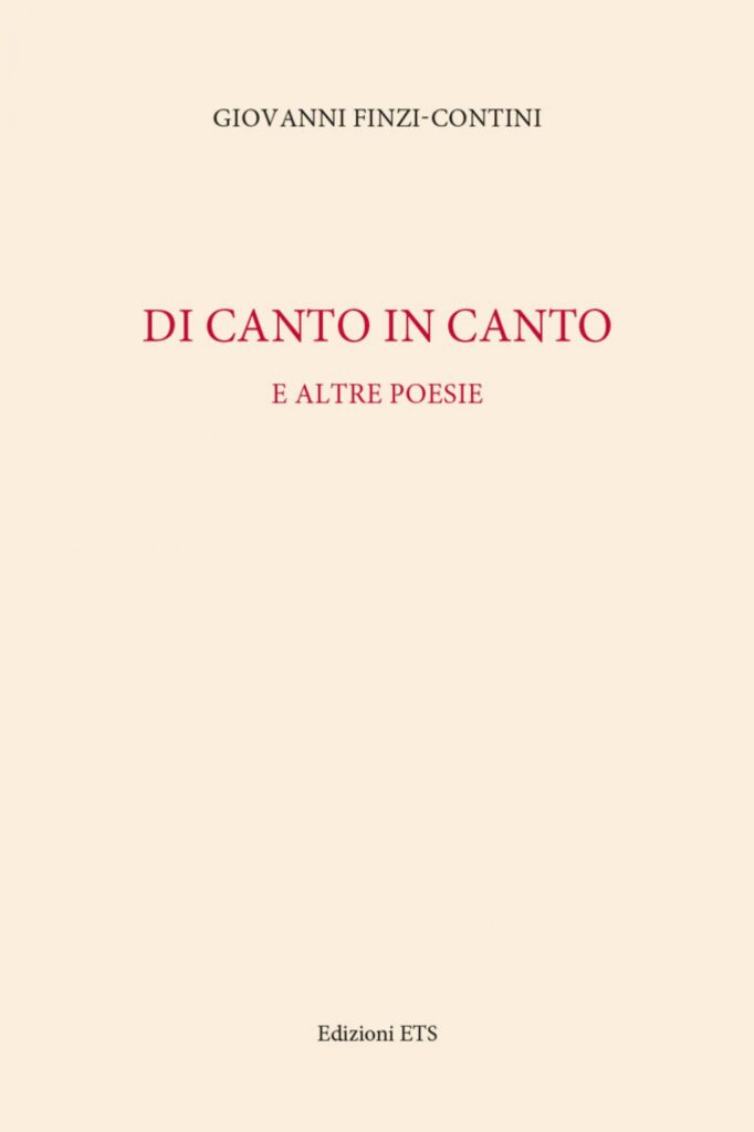 Copertina &middot; Di canto in canto