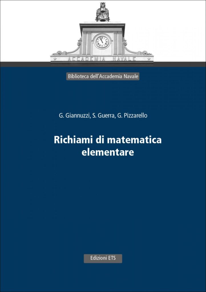 Copertina &middot; Richiami di matematica elementare