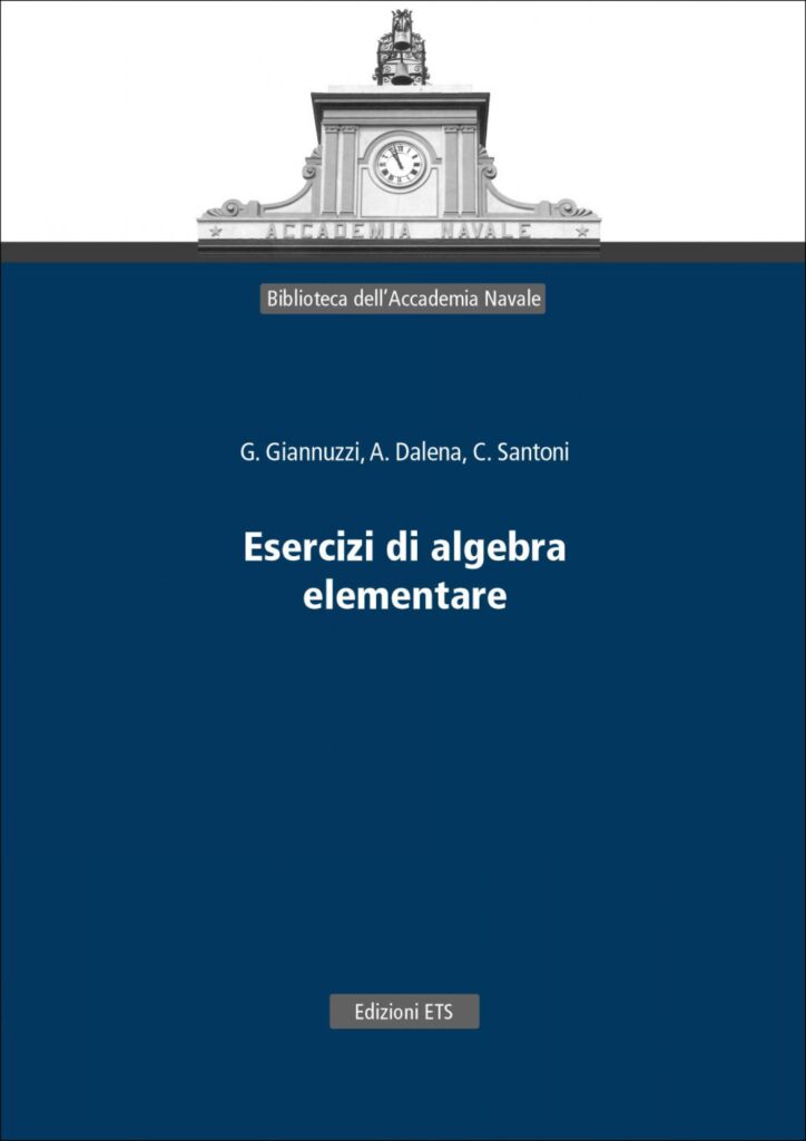 Copertina &middot; Esercizi di algebra elementare