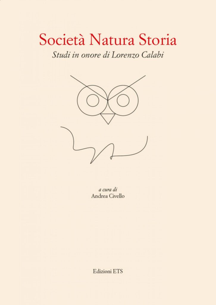 Copertina &middot; Società Natura Storia