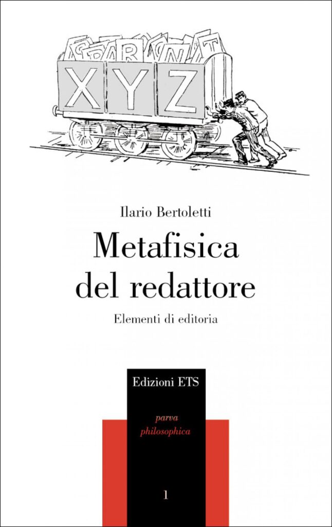 Copertina &middot; Metafisica del redattore