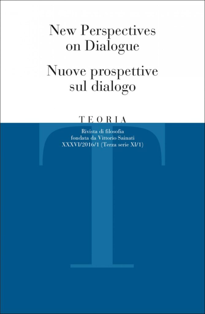 Copertina &middot; Teoria 2016-1
