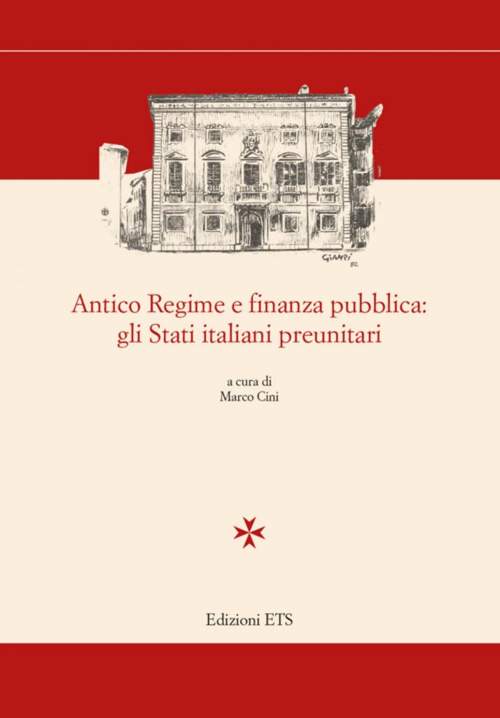 Copertina &middot; Antico Regime e finanza pubblica: gli Stati italiani preunitari