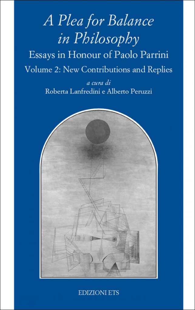 Copertina &middot; A Plea for Balance in Philosophy
