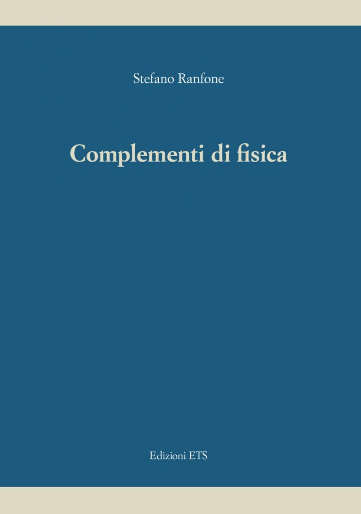 Copertina &middot; Complementi di fisica