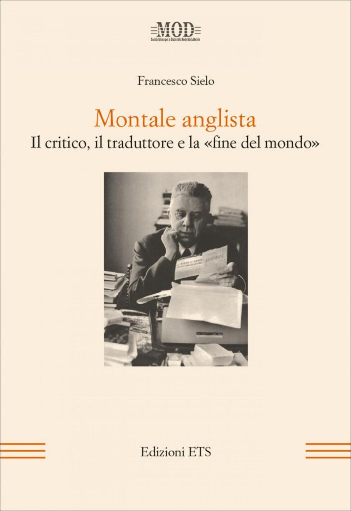 Copertina &middot; Montale anglista