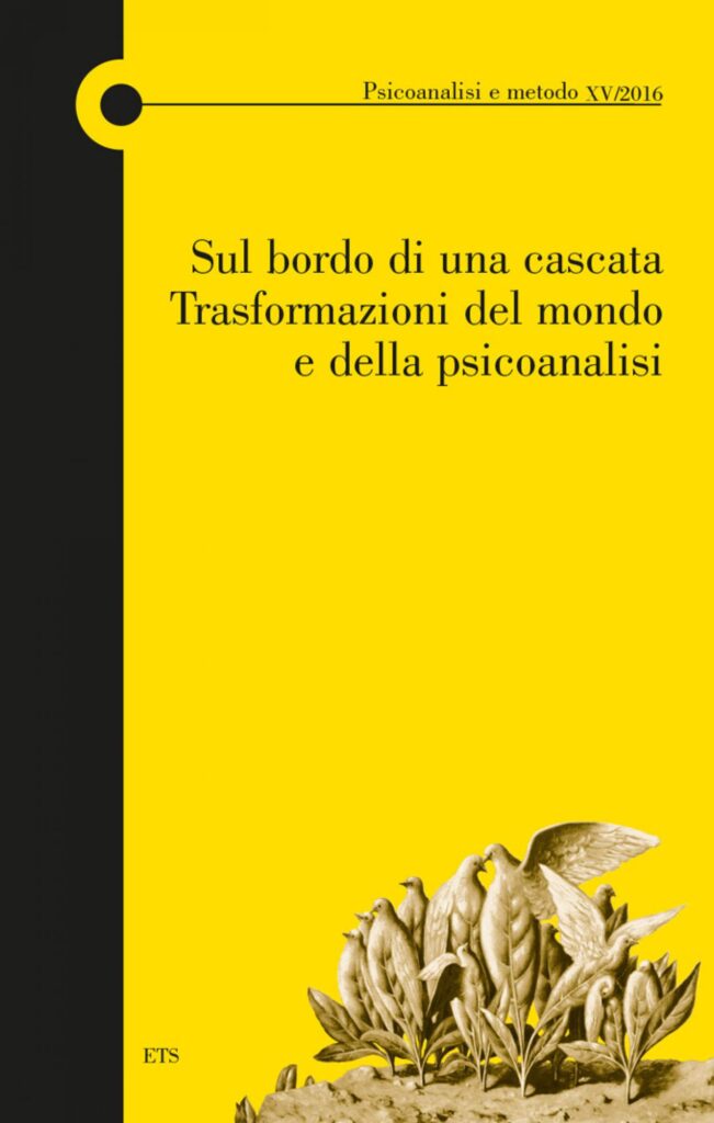 Copertina &middot; Psicoanalisi e metodo &ndash; XV/2016
