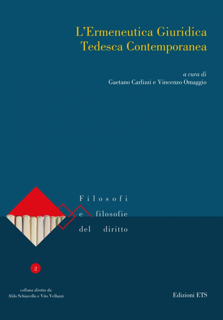 Copertina &middot; L’Ermeneutica Giuridica Tedesca Contemporanea