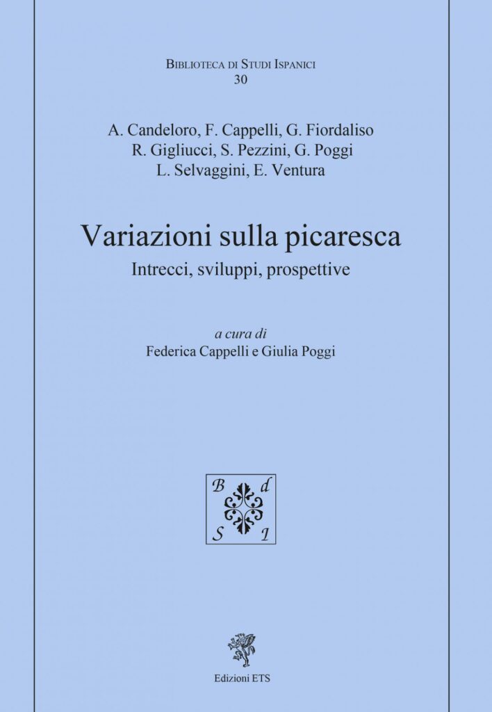 Copertina &middot; Variazioni sulla picaresca