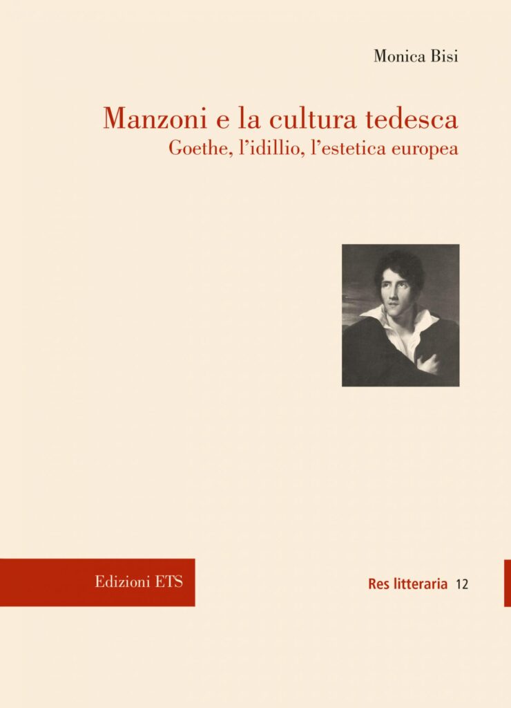 Copertina &middot; Manzoni e la cultura tedesca