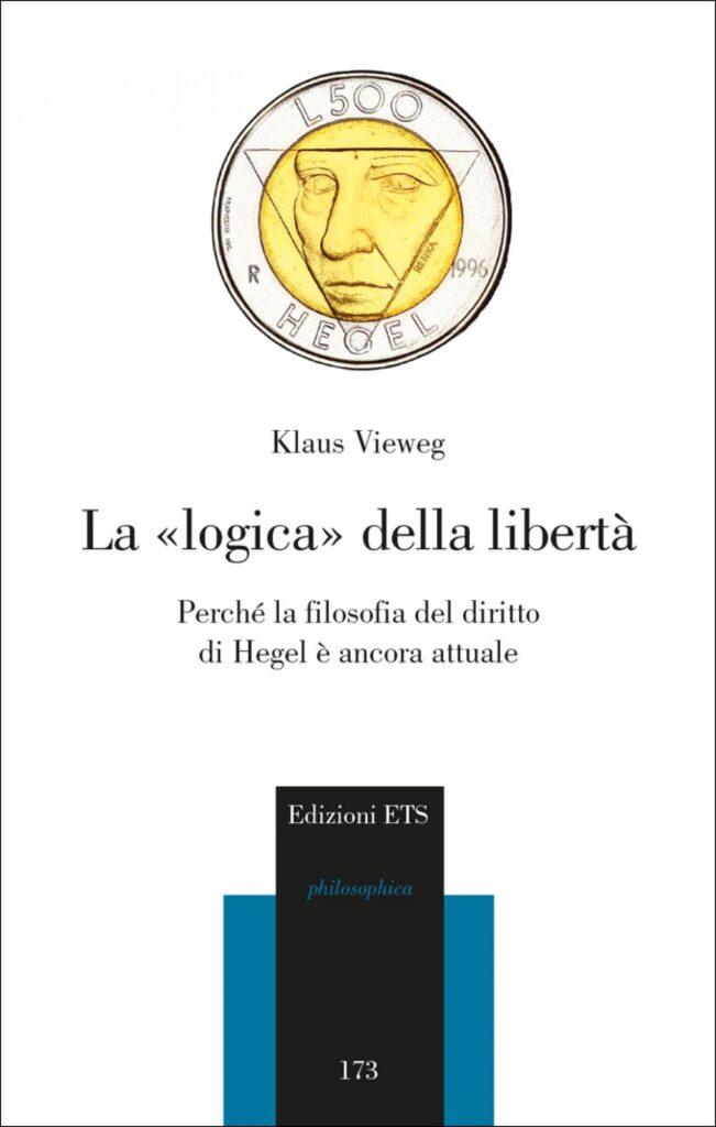 Copertina &middot; La &laquo;logica&raquo; della libert&agrave;