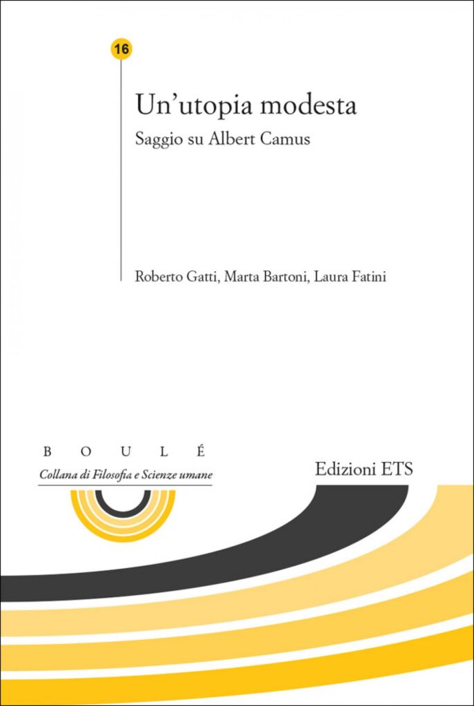 Copertina &middot; Un’utopia modesta