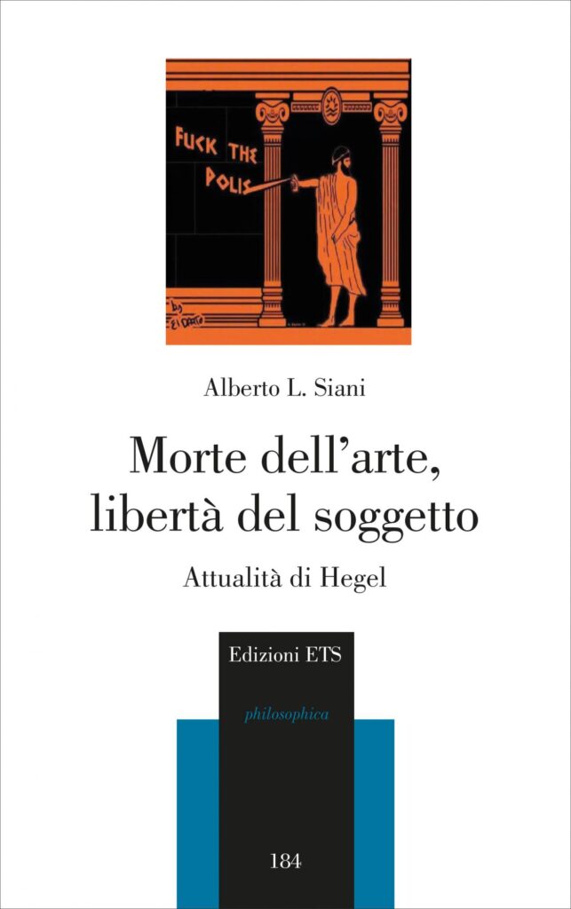 Copertina &middot; Morte dell&rsquo;arte, libert&agrave; del soggetto