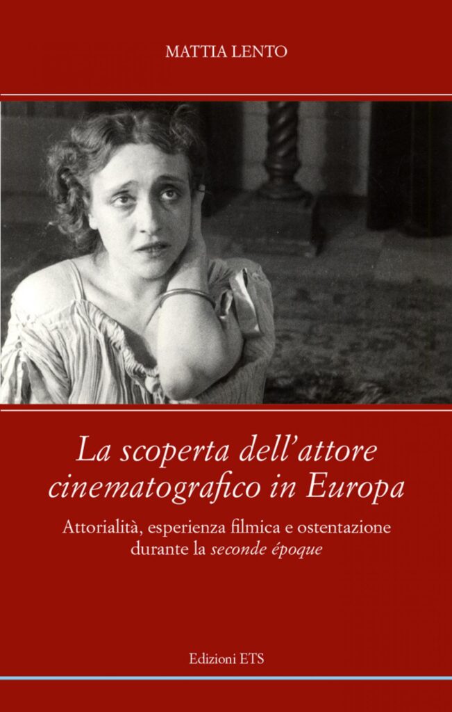 Copertina &middot; La scoperta dell'attore cinematografico in Europa