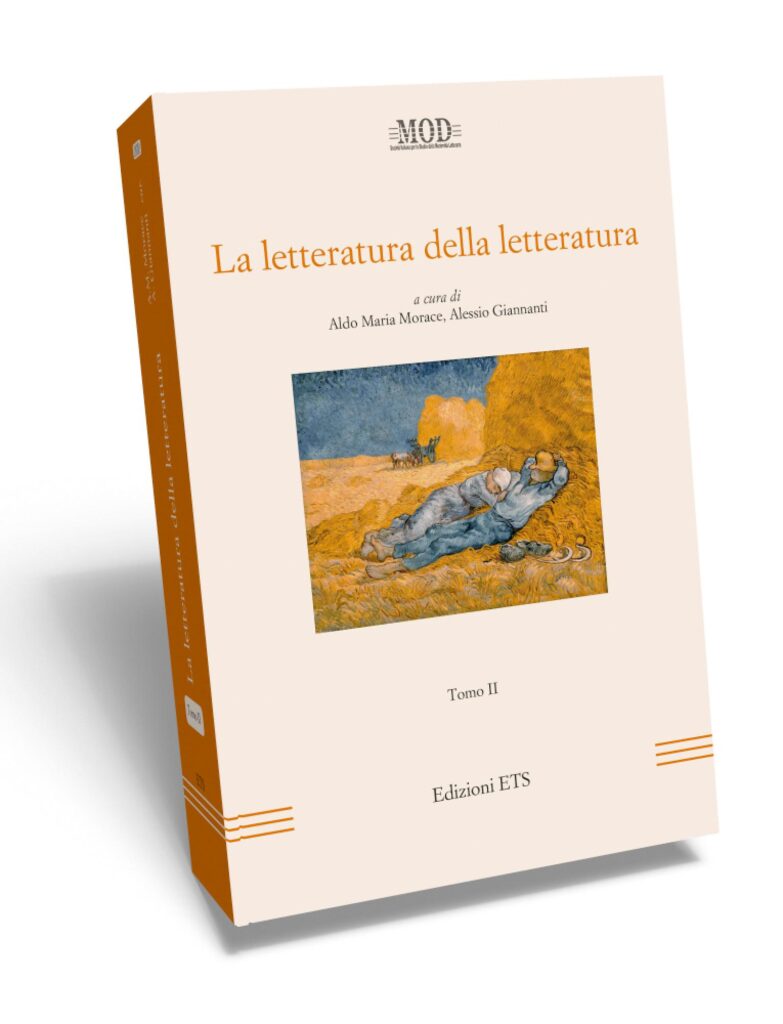 Copertina &middot; La letteratura della letteratura