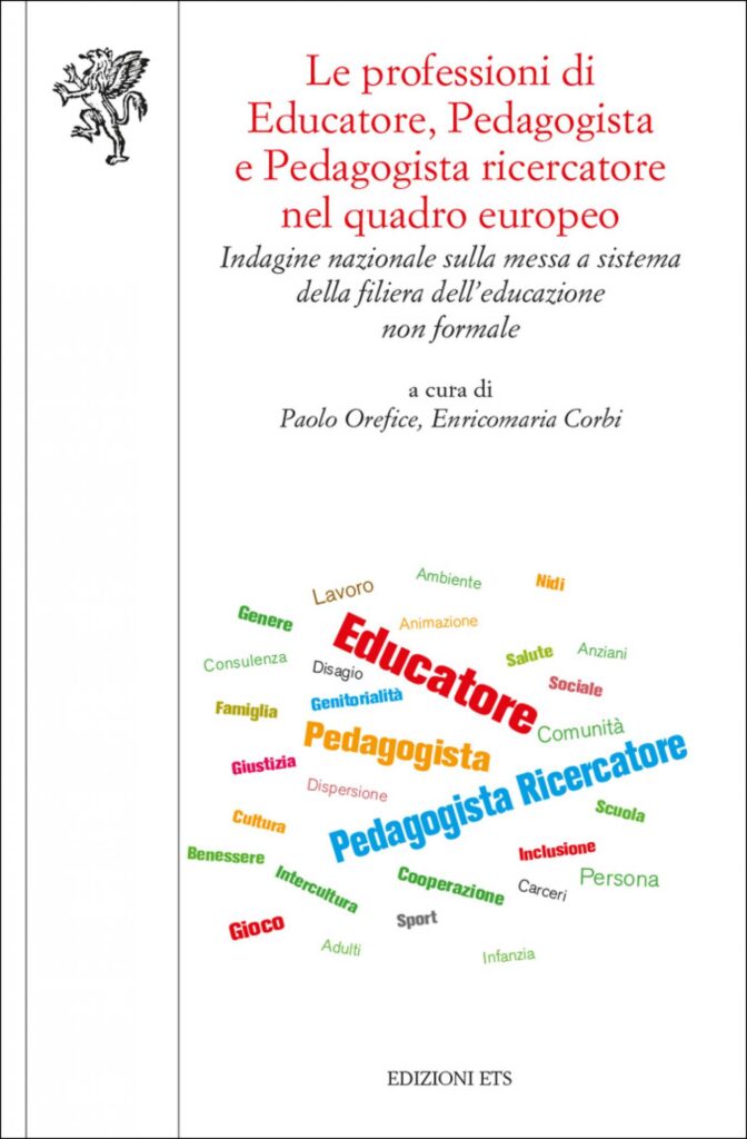Copertina &middot; Le professioni di Educatore, Pedagogista e Pedagogista  ricercatore nel quadro europeo