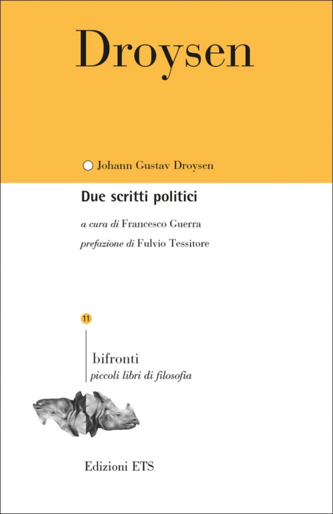 Copertina &middot; Due scritti politici