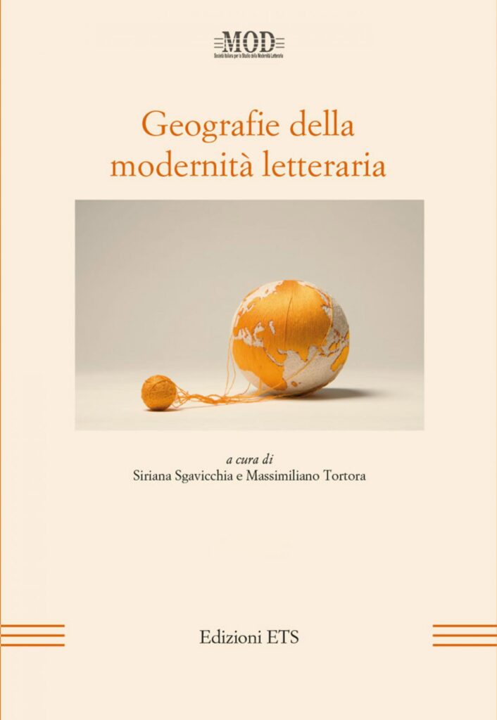 Copertina &middot; Geografie della modernit&agrave; letteraria
