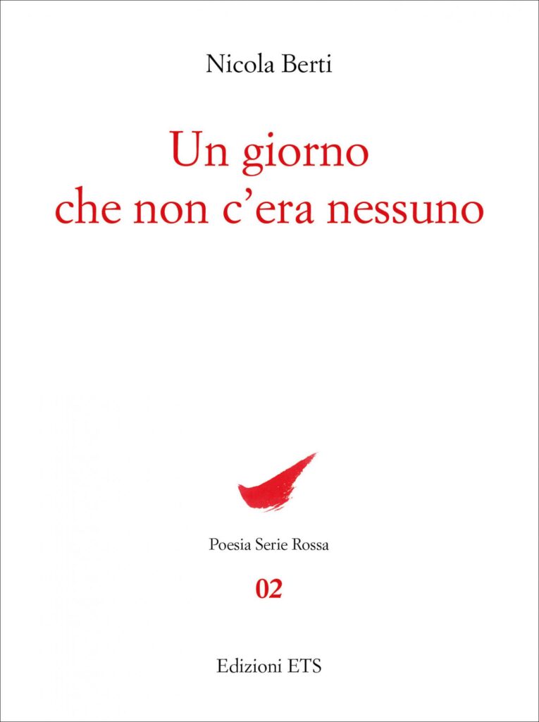 Copertina &middot; Un giorno che non c&rsquo;era nessuno