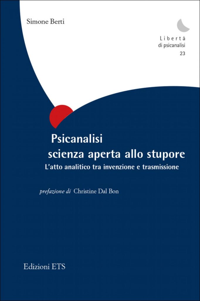 Copertina &middot; Psicanalisi scienza aperta allo stupore