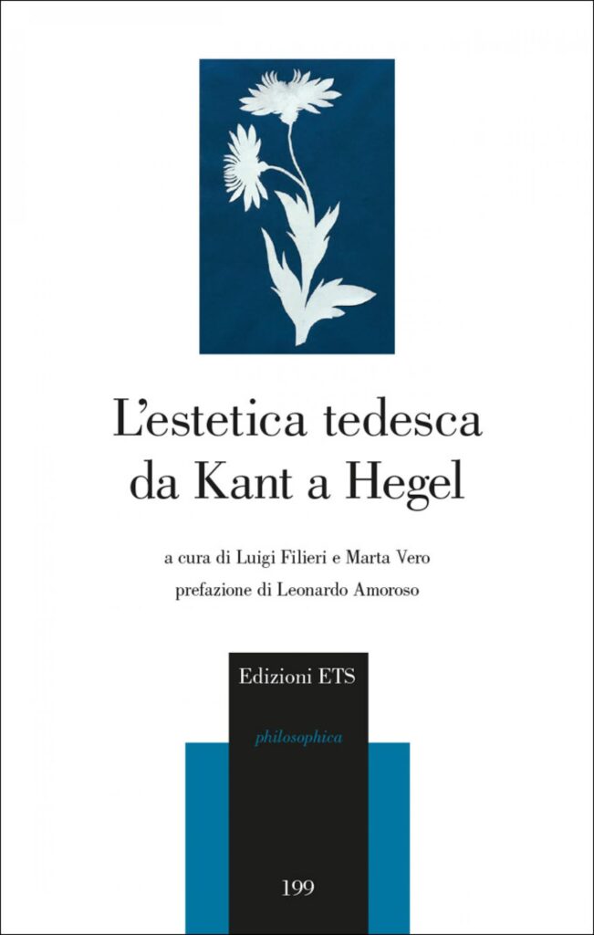 Copertina &middot; L'estetica tedesca da Kant a Hegel
