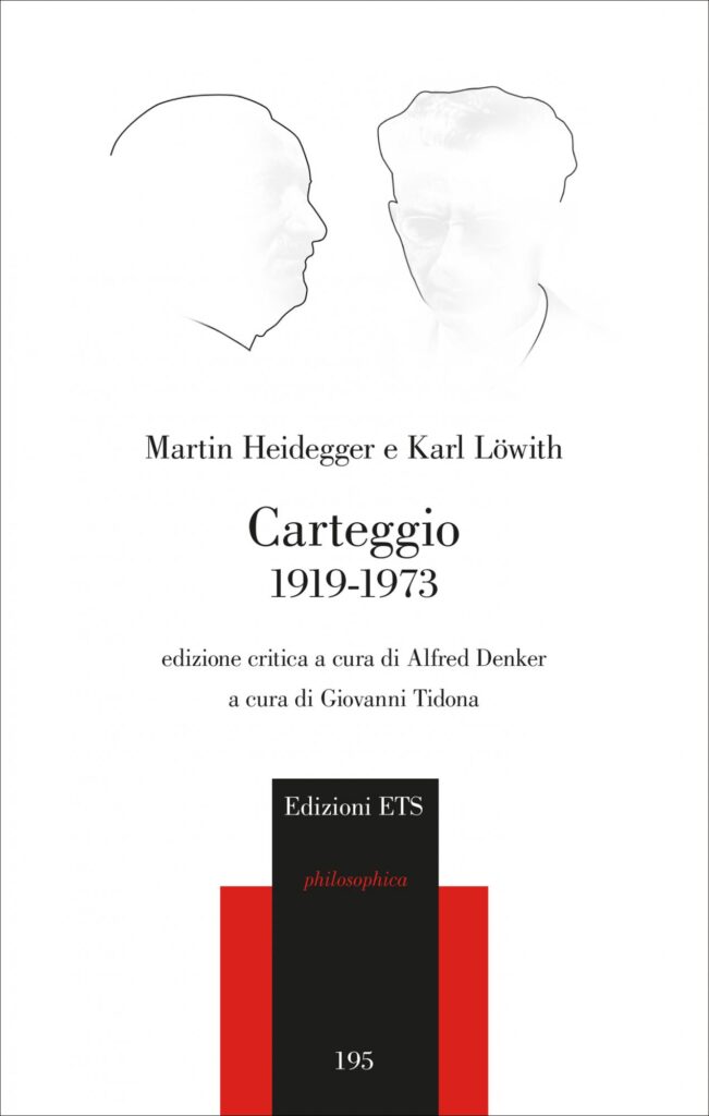 Copertina &middot; Carteggio 1919-1973