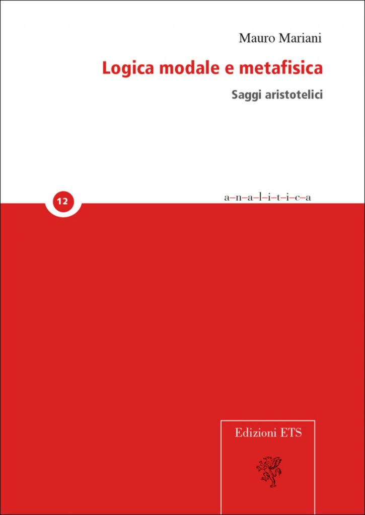 Copertina &middot; Logica modale e metafisica