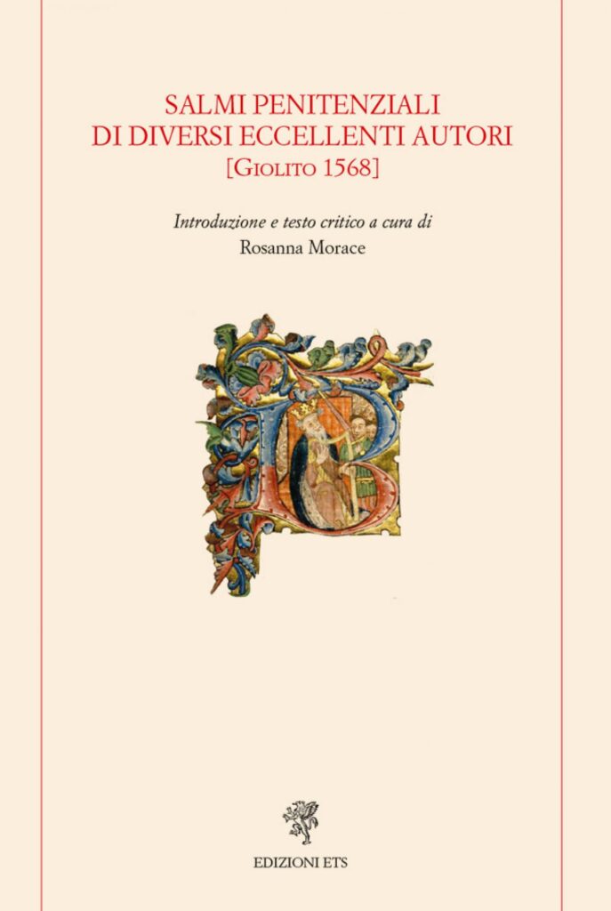 Copertina &middot; Salmi penitenziali di diversi eccellenti autori