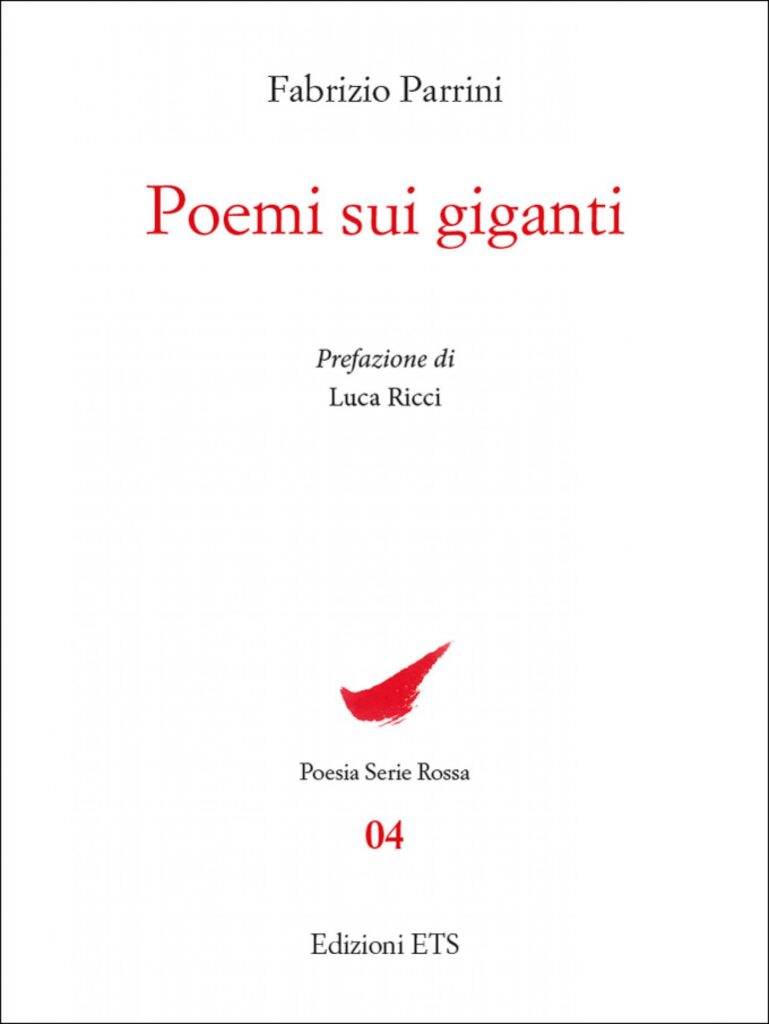 Copertina &middot; Poemi sui giganti