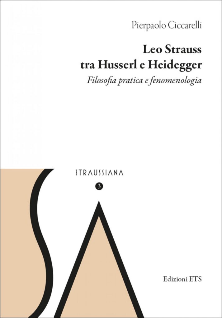 Copertina &middot; Leo Strauss tra Husserl e Heidegger