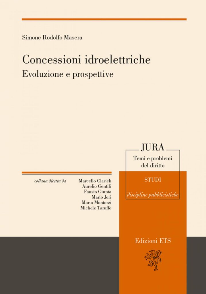 Copertina &middot; Concessioni idroelettriche