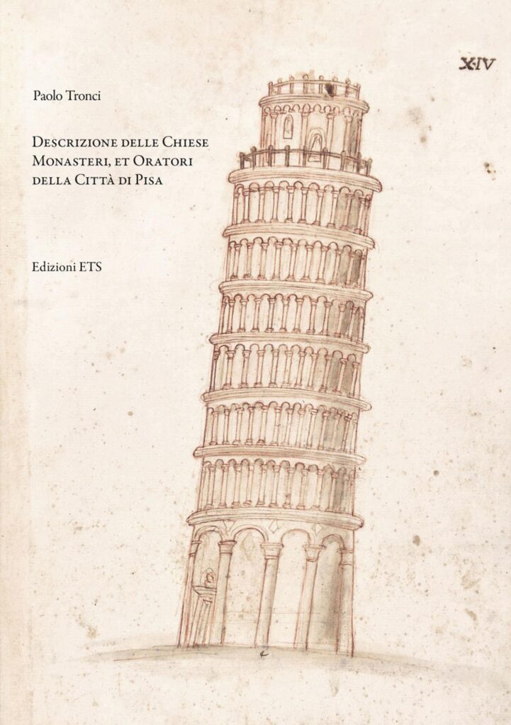 Copertina &middot; Descrizione delle Chiese, Monasteri, et Oratori della Citt&agrave; di Pisa
