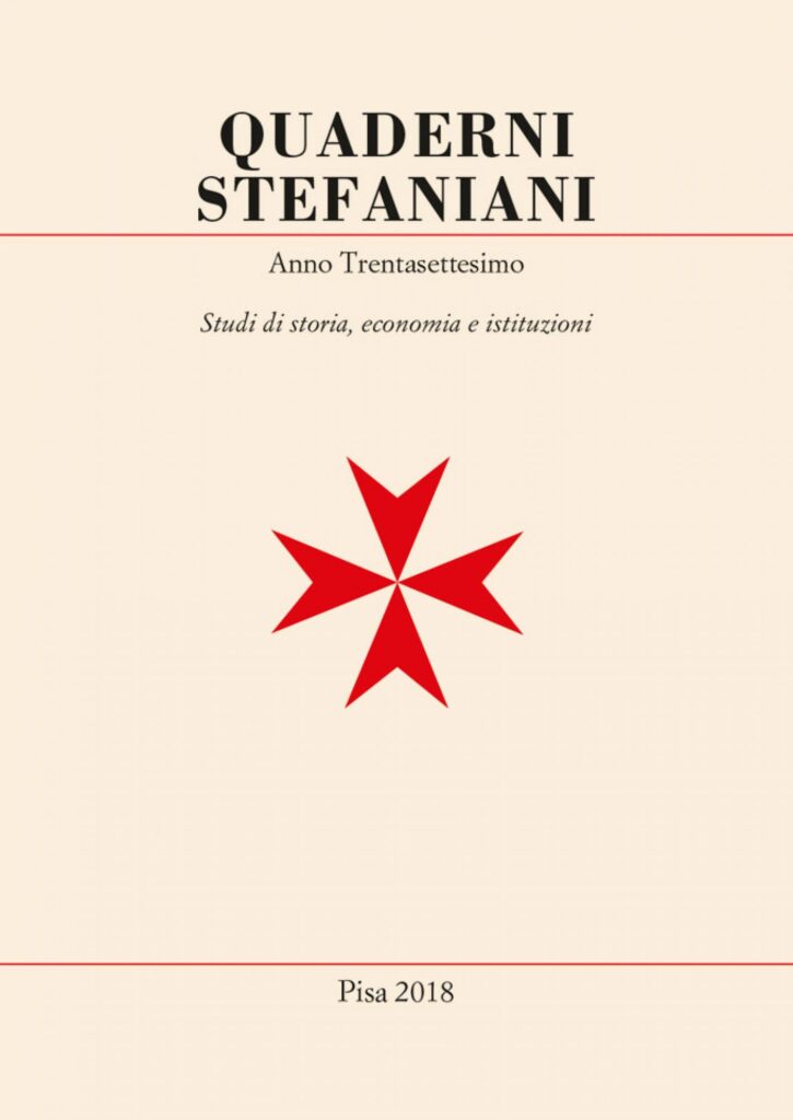 Copertina &middot; Quaderni stefaniani