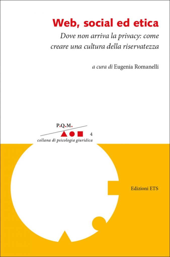 Copertina &middot; Web, social ed etica