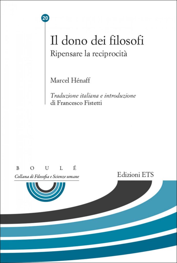 Copertina &middot; Il dono dei filosofi