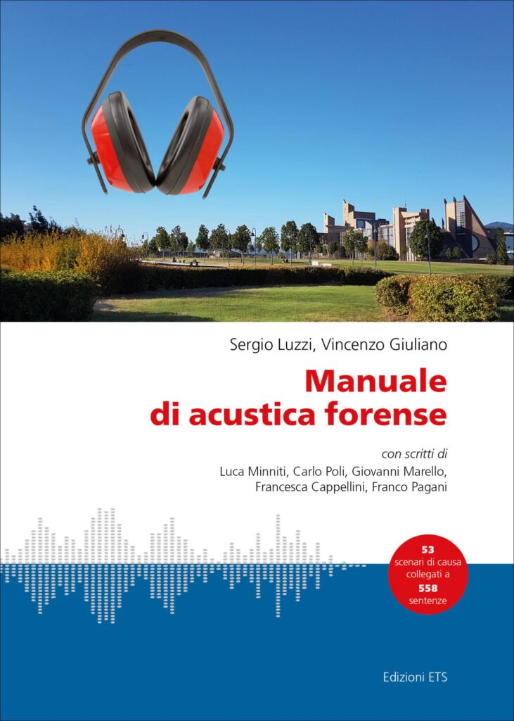 Copertina &middot; Manuale di acustica forense