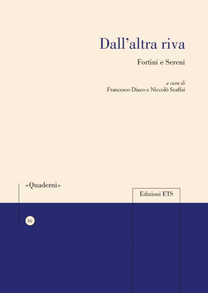 Copertina &middot; Dall&rsquo;altra riva