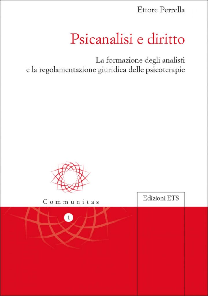 Copertina &middot; Psicanalisi e diritto