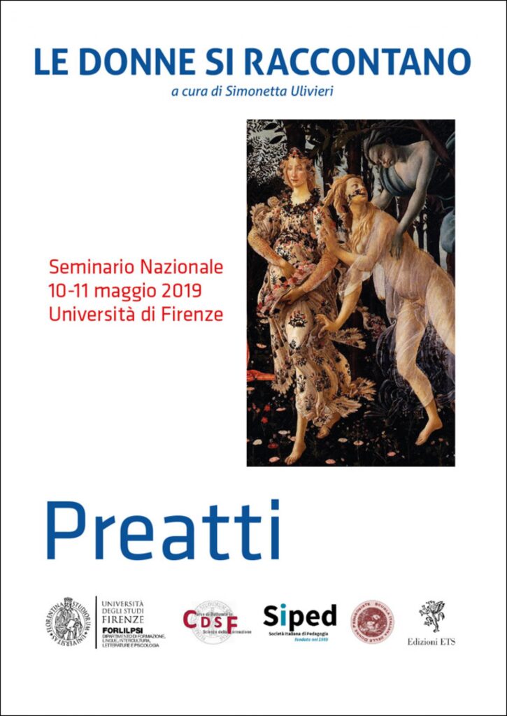 Copertina &middot; Le donne si raccontano